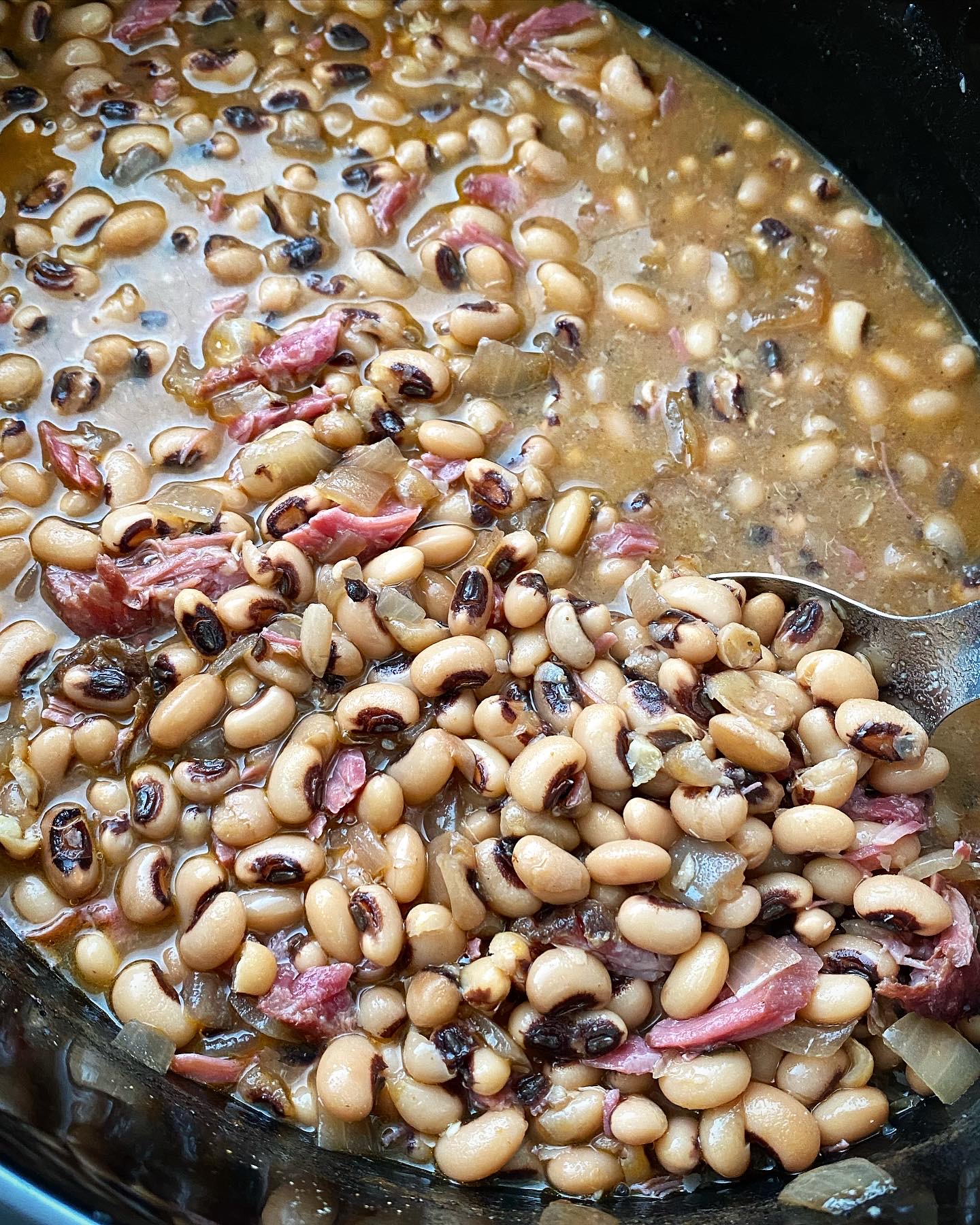 Perfectly Cooked Black Eyed Peas