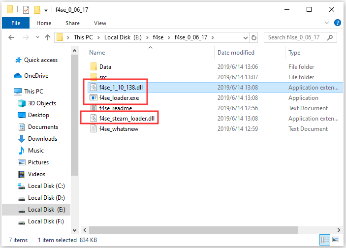 F4SE File Structure