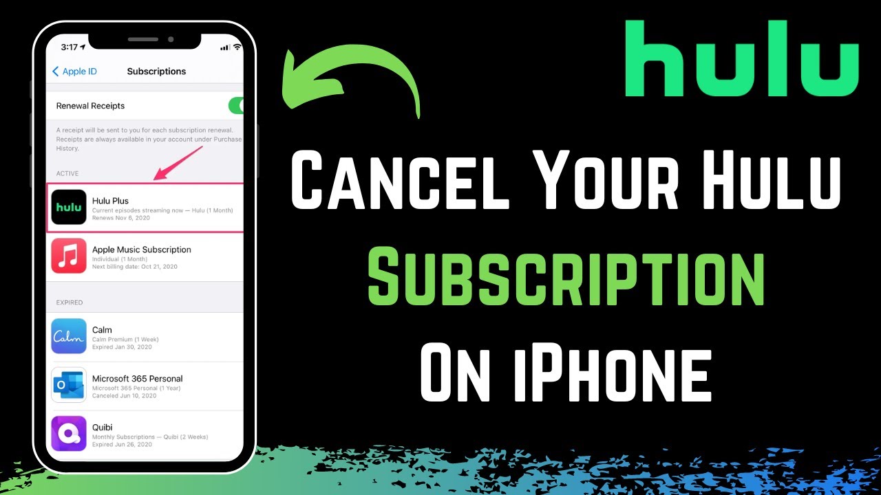 Cancel Hulu Subscription on iPhone guide