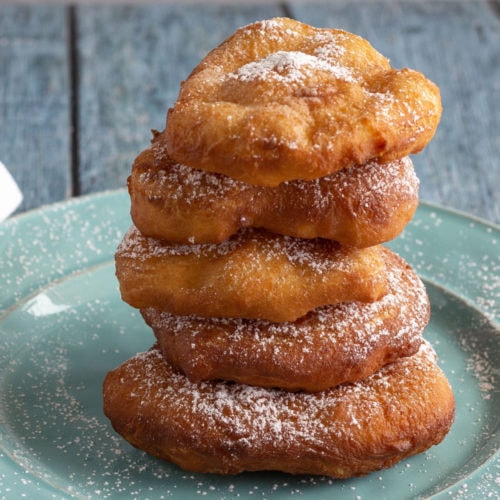 Delicious Fried Dough Presentation