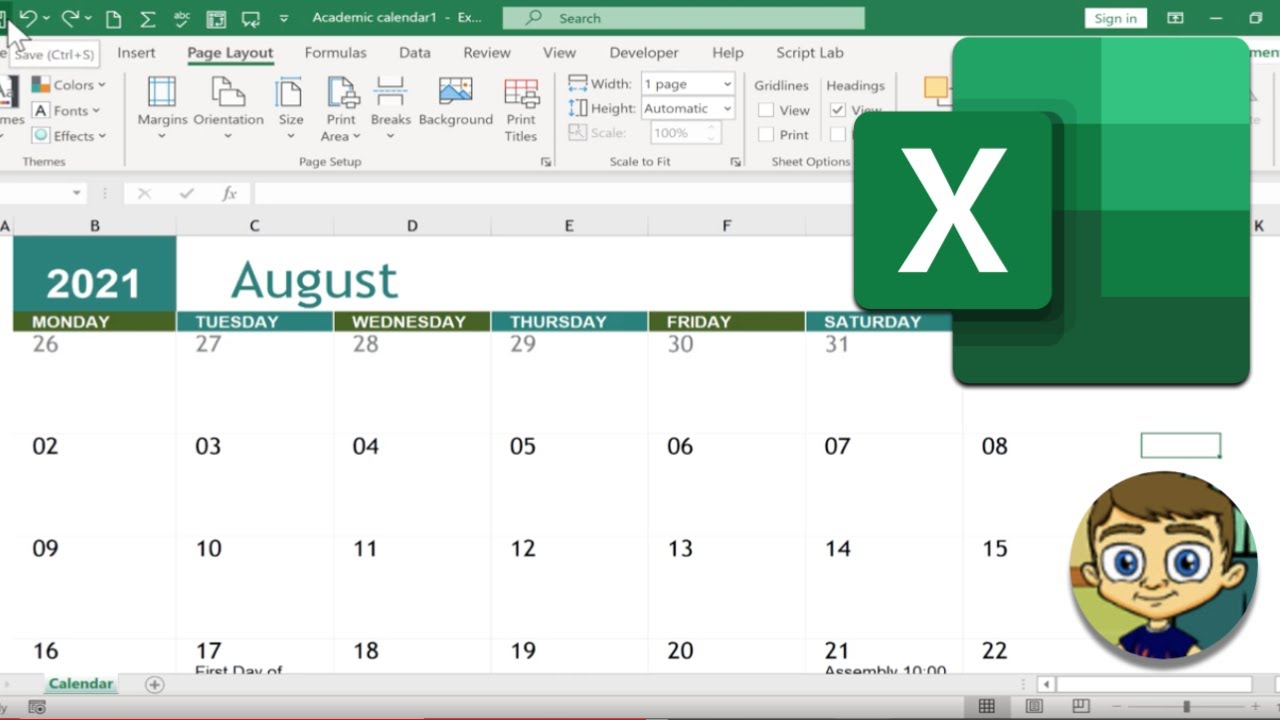 How to Create a Practical Calendar in Excel for 2025: Step-by-Step Guide